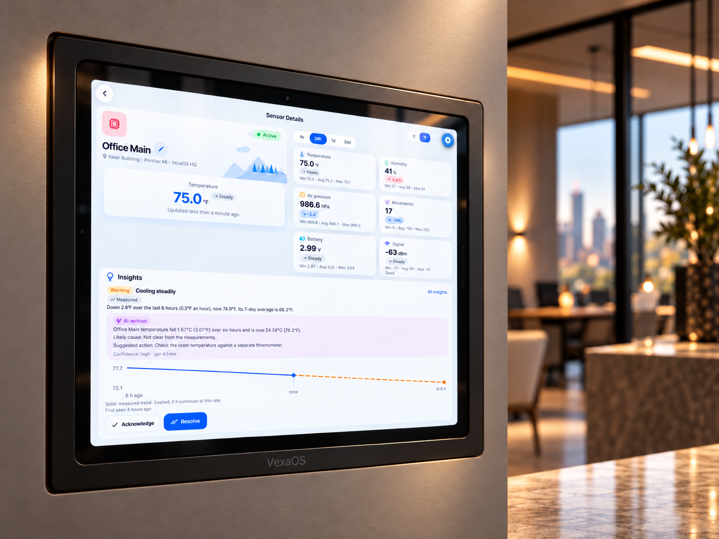 Photo of VexaOs TouchPanel™ | Signature Flush-Mount System