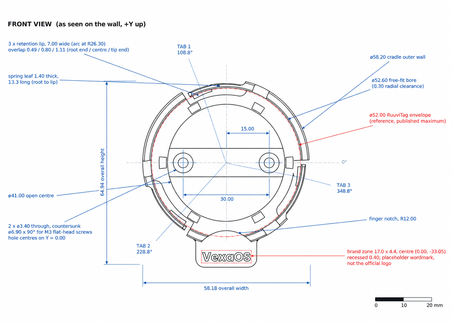 Photo of Ruuvi sensor Wall Mount